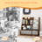 4 Tier Kids Bookshelf, Toddler Bookshelf And Toy Storage, Baby Wooden Bookcase With Drawers, 36.2'' H X 36'' W X 15'' D-1508949331