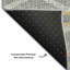 Tapis géométrique de qualité supérieure lavable à la machine Diskin AMF1029-1376863116