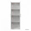 Armoires de rangement pour garde-manger avec 2 portes et 3 tablettes