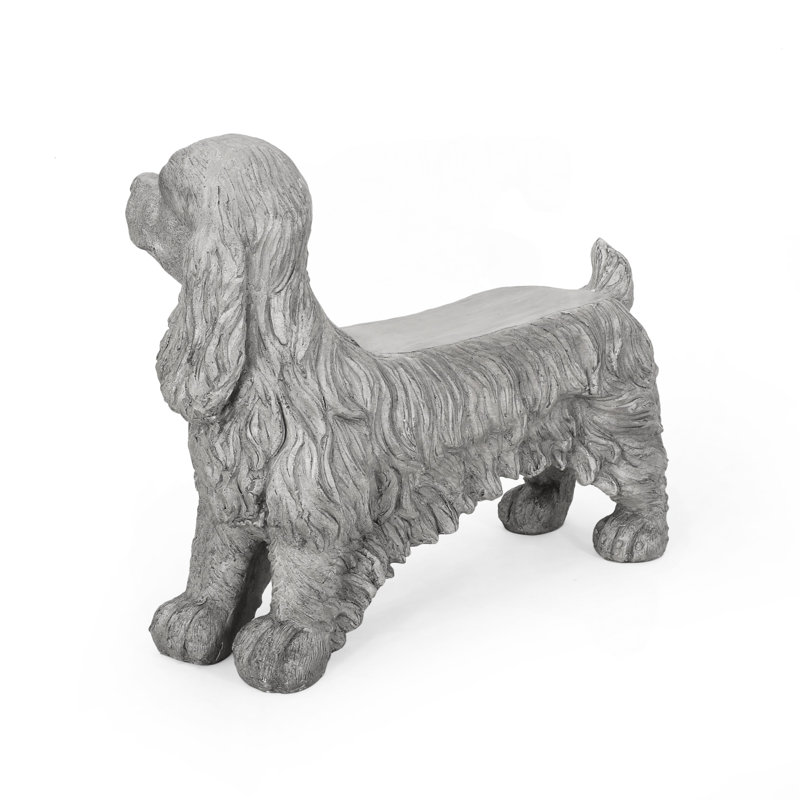 STATUE DE COWER SPANIEL DOG