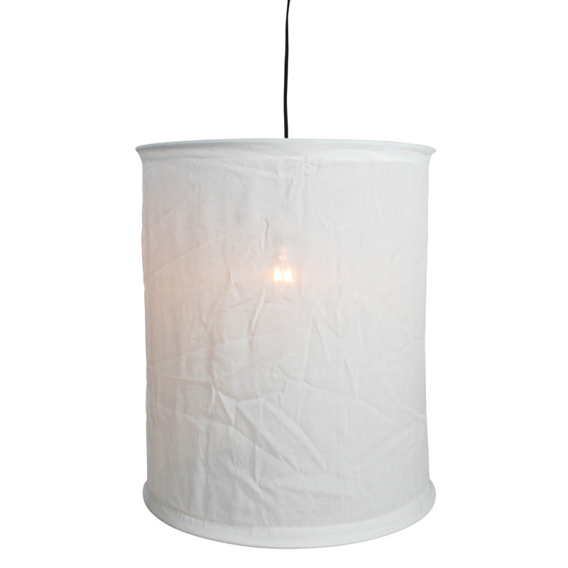 Luminaire suspendu cylindrique 1 lumière Ariella