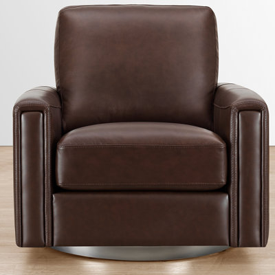 Fauteuil en cuir Donelson