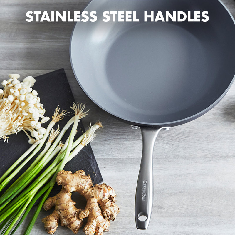 GreenPan Lima 12.5" Non-Stick Hard Anodized Ceramic Wok