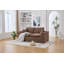 Canapé modulaire modulaire avec coussin moelleux-398481771