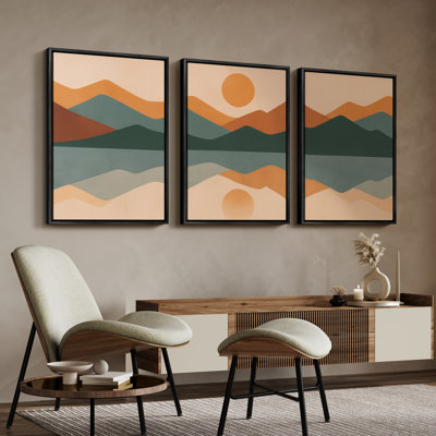 Art mural rétro encadré Fine Art Antique Classic pour chambre à coucher - 16 po x 24 po