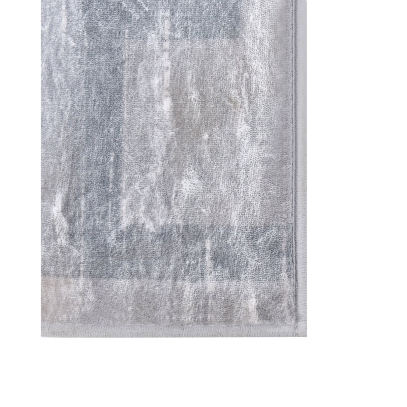 Aishe Geometric Area Rug, Runner 80 x 300 cm