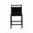 Skylar Upholstered Black Counter Stool-1467439909