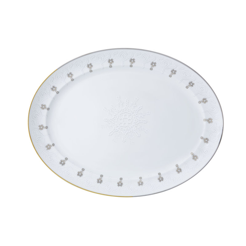 Porcelain China Platter, Large