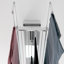 Foxydry Pro, Ceiling-Mounted Heated Clothes Drying Rack, Vertical Extendable Airer 160X52x30 cm-87458140