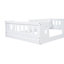 Lit plateforme en bois avec garde-corps-1053350101