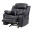 Élégant fauteuil inclinable rembourré avec accoudoirs-114238434