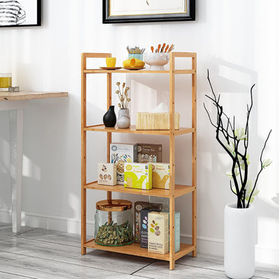 Audriel Bamboo Bookcase