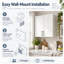 Armoire murale de 48 po de largeur pour buanderie et cuisine