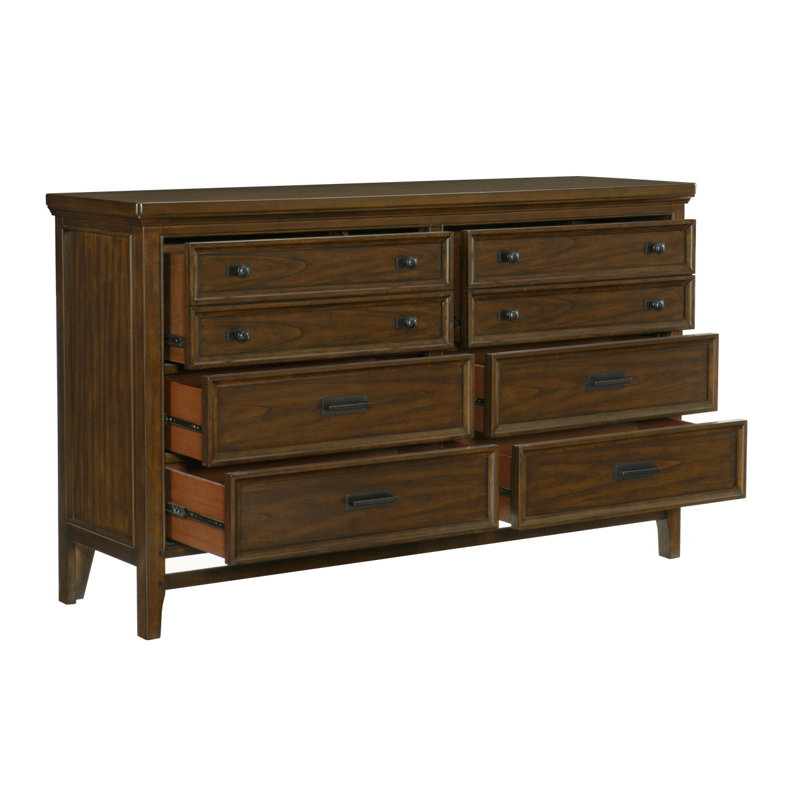 Commode traditionnelle, commode cerisier brun