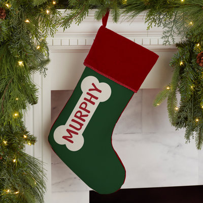 Chaussette de Noël Dog Bone