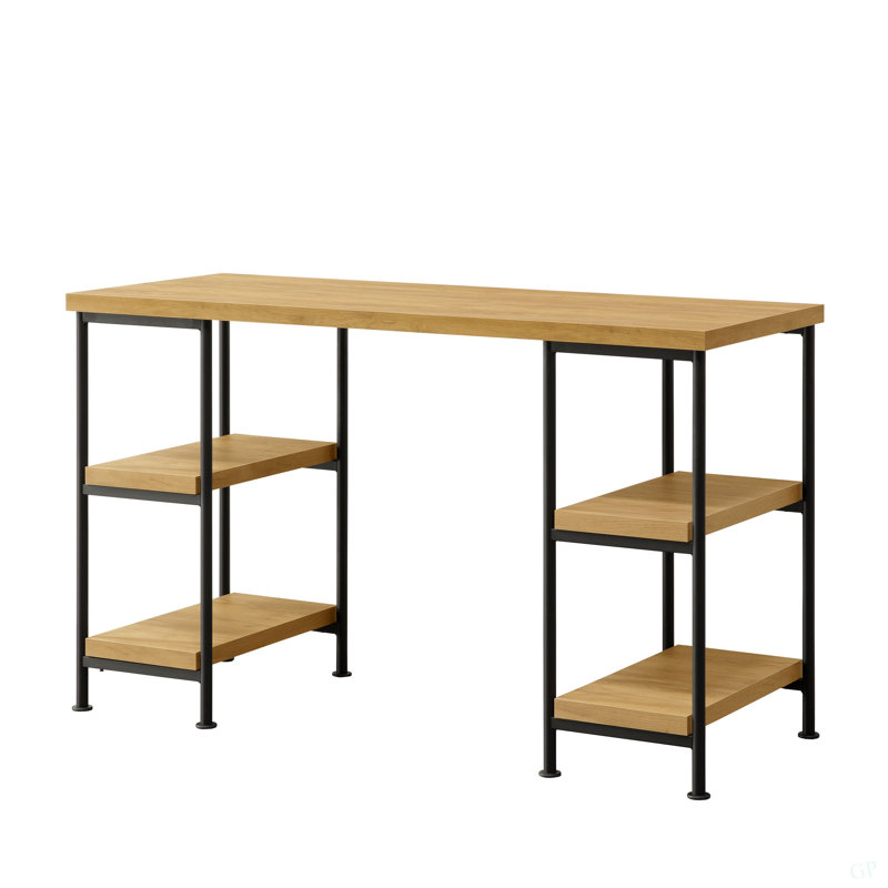 Bureau en chêne doré