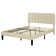 Auxter Upholstered Platform Bed Frame with Adjustable Headboard No Box Spring Needed