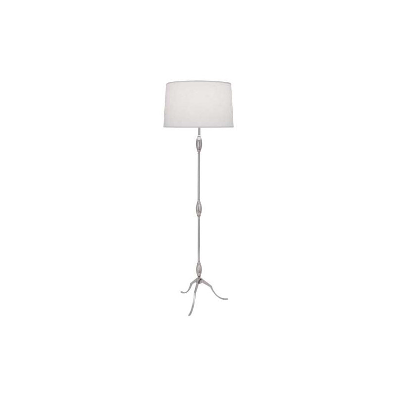 Lampe sur pied 64 "Grace, Nickel poli