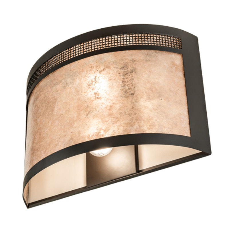 Cristyan Steel Flush Mounted Sconce