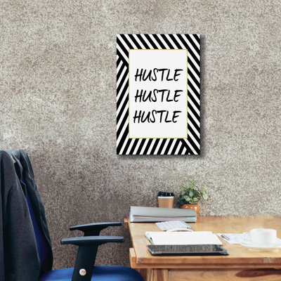 Epic Graffiti Hustle By Lettered Lined Giclee Hustle by Lettered Lined Wrapped Canvas Print Epic Graffiti Hustle By Lettered Lined Giclee Hustle by Lettered Lined Wrapped Canvas Print