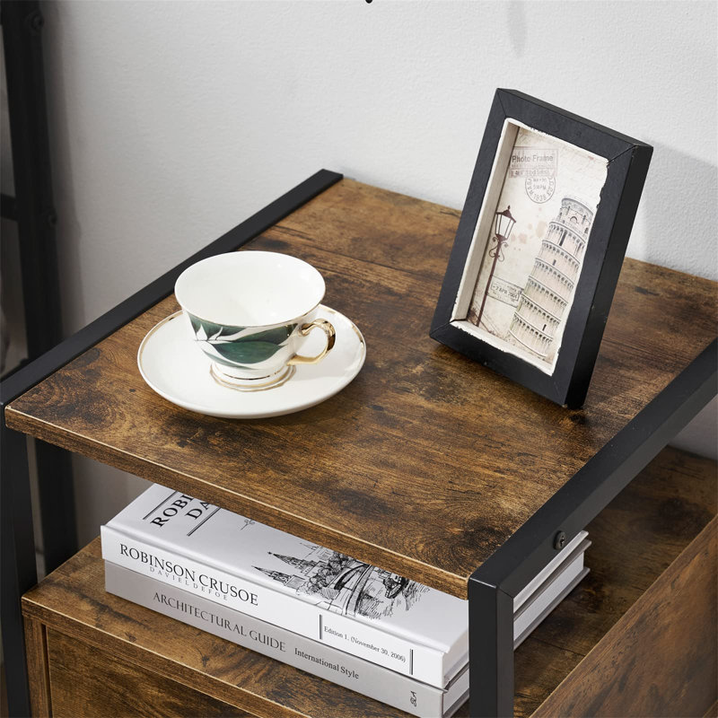 Conestoga 40cm W Steel Bedside Table