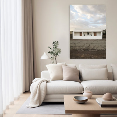 Art contemporain, paysage abstrait, minimaliste et paisible