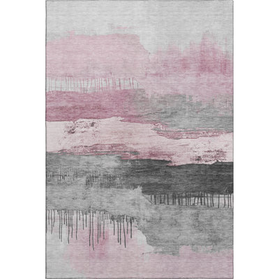Premium Machine Washable Fairwood AMF1880 Modern Rug