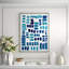 Blue Arrangement IV Print by Guseul Park-46320882-47479951
