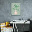  «Palm Chinoiserie 1 Pink Green V2» par Danhui Nai, art mural sur toile-834654483