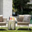 Hutchins Concrete Outdoor Side Table