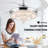 Fenisia 42'' Ceiling Fan with LED Lights