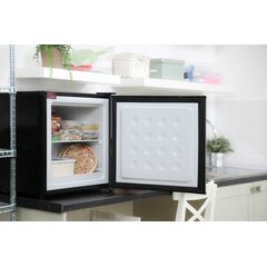 matte black cafe fridge