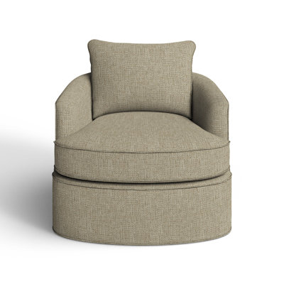 Mills Swivel Barrel Chair
