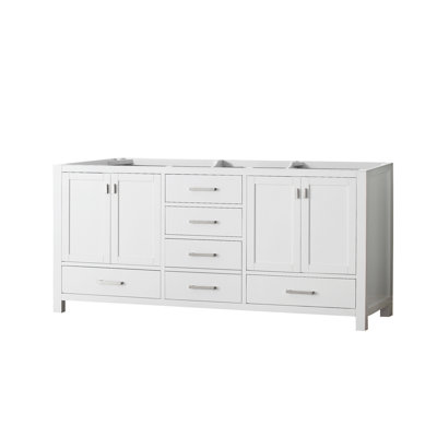 Modero 72'' W Double Bathroom Vanity Base