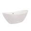 Allegra 70.9'' x 33.9'' Soaking Acrylic Bathtub