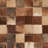 Barr Hand Woven Leather Geometric Rug-24830997