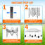 20 pi L 10 pi. D Auvent escamotable en acier
