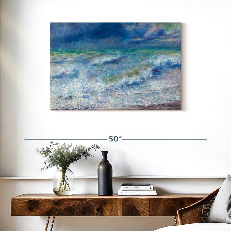 Gillard Seascape 1879, H 24 po x l 36 po