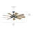 Gentry 60'' Ceiling Fan with LED Lights-82941954