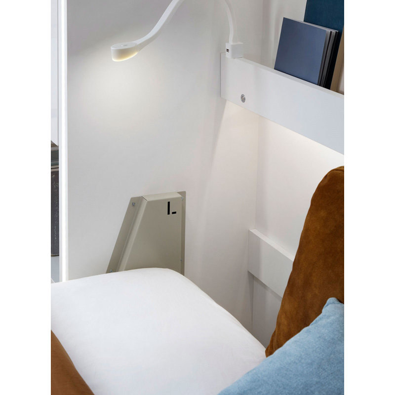 Jamerius Daybed, White Matte