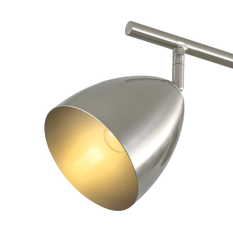 Plafonnier semi-encastré 4 lumières Modern