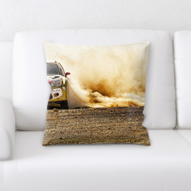 Microsuede Throw Pillow