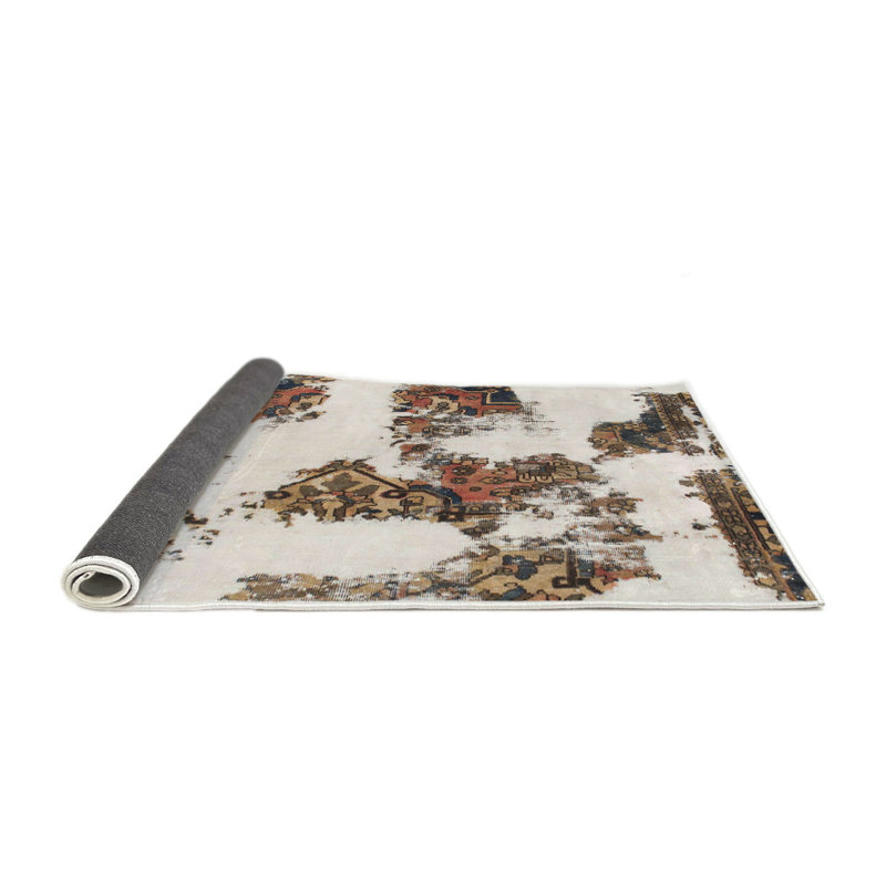 Tapis abstrait moderne 1169, Rond 7 pi