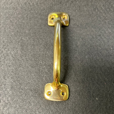 (Paquet de 5) (Paquet de 20) Poignée Hoosier à fixation centrale en laiton massif de 3-3 / 4 po