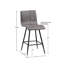 Tabouret de comptoir pivotant en similicuir