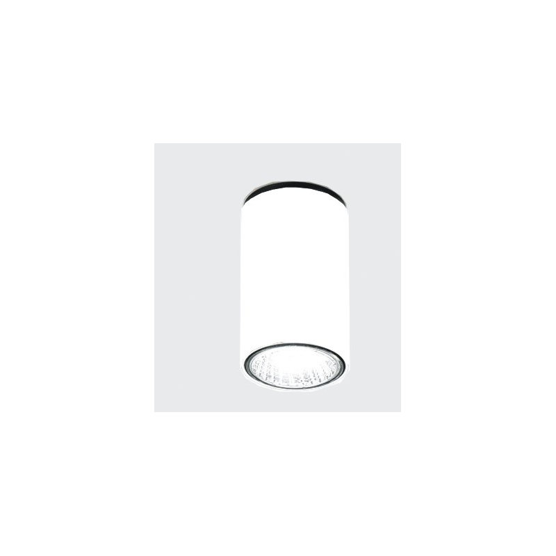 Kronn 1-Light Flush Mount, White/4.5" H x 4.5" W x 2.75" D 