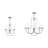 Gaiwan 3 - Light Dimmable Classic / Traditional Chandelier-113832892