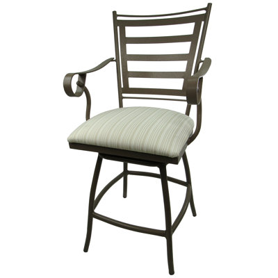 Comptoir de bar d’extérieur pour comptoir de bar 26" Darin turquoise-cadre beige