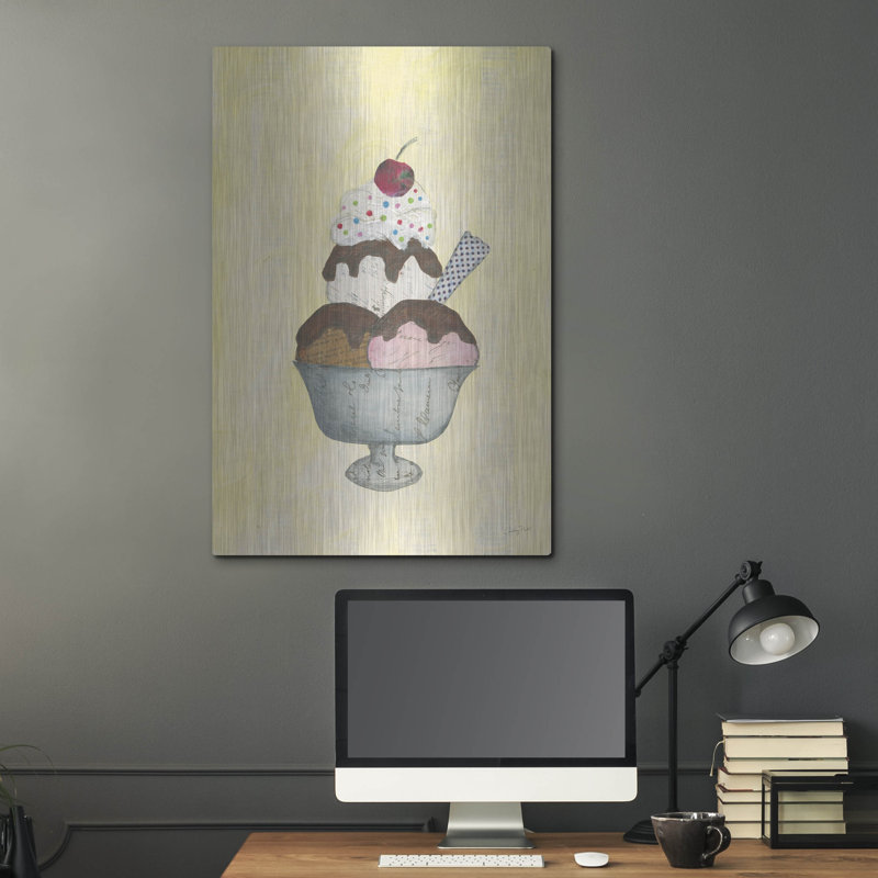 «Sundae Delight II» par Courtney Prahl, H 36 po x l 24 po