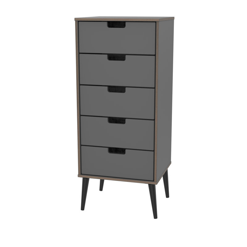 45cm W Manufactured Wood Bedside Table